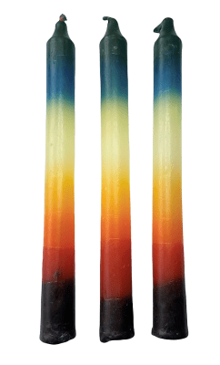 3 velas Esotericas 7 Poderes