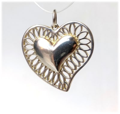 Corazón Plata
