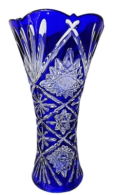 Florero Vintage Azul