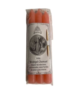 3 Velas Arcángel Chamuel