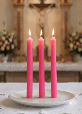 3 Velas Arcángel Chamuel