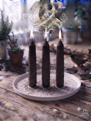 3 Velas Esotericas Pimienta Negra