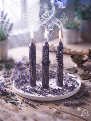 3 Velas Esotericas Lavanda