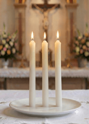 3 Velas Arcangel Gabriel
