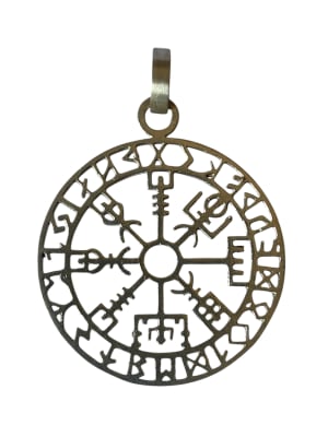 Medalla Vegvísir o Brújula Vikinga