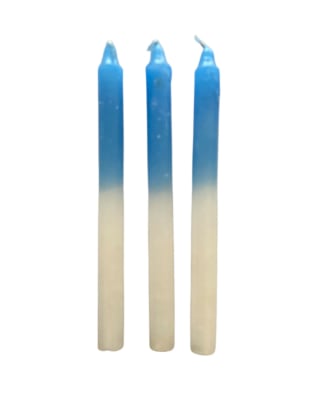3 Velas Virgen de Lourdes