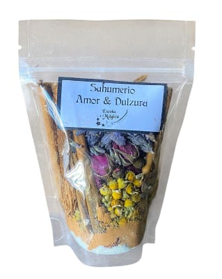 Bolsa Recarga Sahumerio Amor & Dulzura