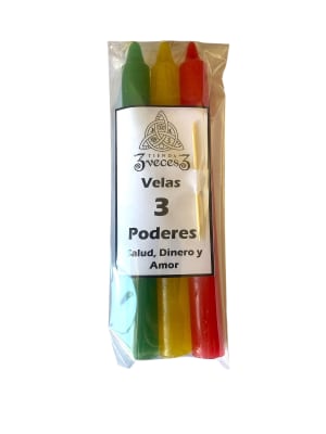 Velas Esotéricas 3 Poderes
