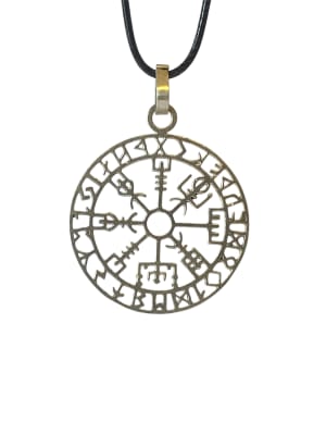 Medalla Vegvísir o Brújula Vikinga