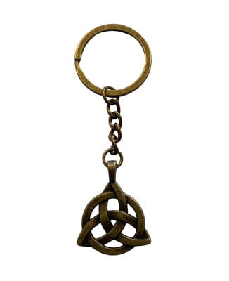 Llavero Triqueta Bronce