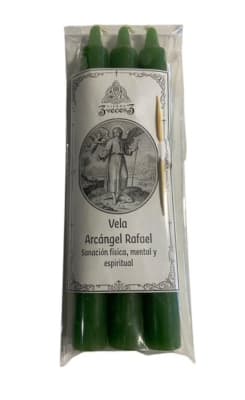 3 Velas Arcángel Rafael