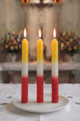 3 Velas de San Expedito