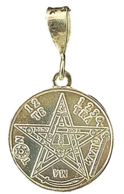 Medalla Tetragramatón en plata