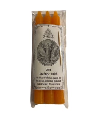 3 Velas Arcángel Uriel
