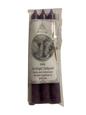 3 Velas Arcángel Zadquiel