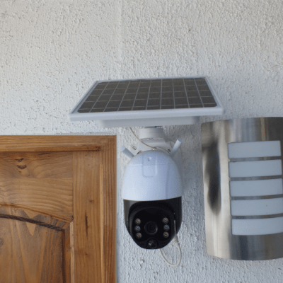 Cámara inalámbrica con panel solar. App iCSee