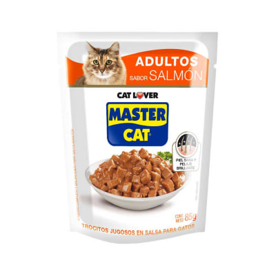 SOBRE MASTER CAT ADULTO SALMON 85 GR