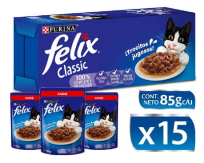 CAJA SOBRE FELIX CARNE X 15 UN1