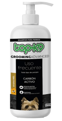 SHAMPOO TOPK9 CARBON ACTIVO 500 ML1