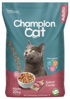 CHAMPION CAT CARNE 20 KG