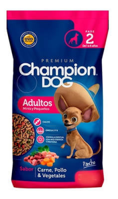 CHAMPION DOG ADULTO RAZA PEQUEÑA 18 KG
