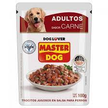 SOBRE MASTER DOG CARNE 100 GR