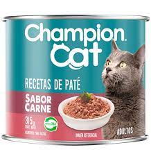 LATA CHAMPION CAT CARNE 315 GR