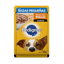 SOBRE PEDIGREE ADULTOS RAZA PEQUEÑA POLLO 100 GR