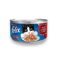 LATA FELIX TROCITOS POLLO 156 GR1
