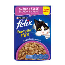 SOBRE FELIX MIX SALMON/CARNE 85 GR1