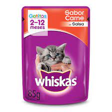 SOBRE WHISKAS GATITO CARNE 85 GR1