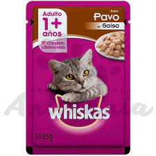 SOBRE WHISKAS PAVO 85 GR1