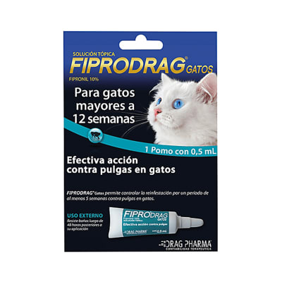 PIPETA GATOS FIPRODRAG 0,5 Ml1
