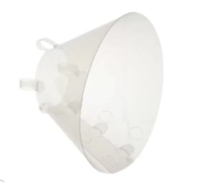 COLLAR ISABELINO 15 CM TRANSPARENTE