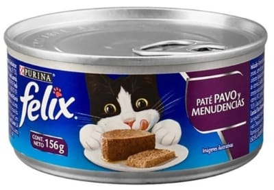LATA FELIX PATE PAVO X 24 UN1