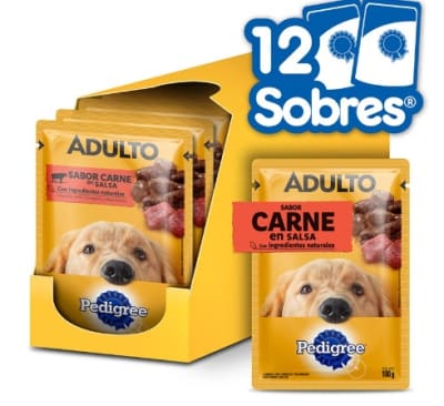 CAJA SOBRE PEDIGREE CARNE X 12 UN1