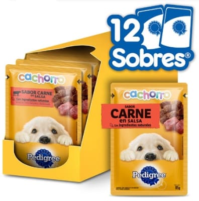 SOBRE PEDIGREE CACHORRO X 12 UN1