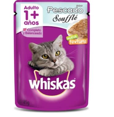 SOBRE WHISKAS PESCADO 85 GR