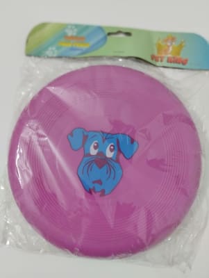 FRISBEE PERRO FUCSIA 22X21