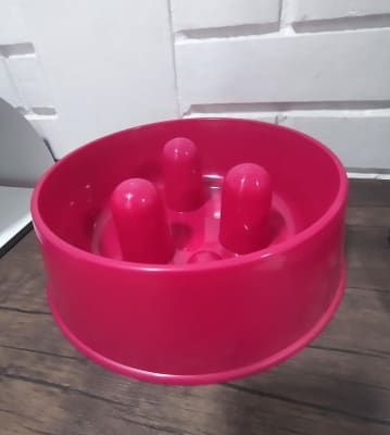 PLATO COMIDA LENTA FUCSIA 29,7X25,8X9CM