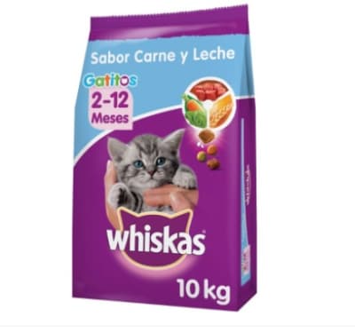 WHISKAS GATITO 10 KG