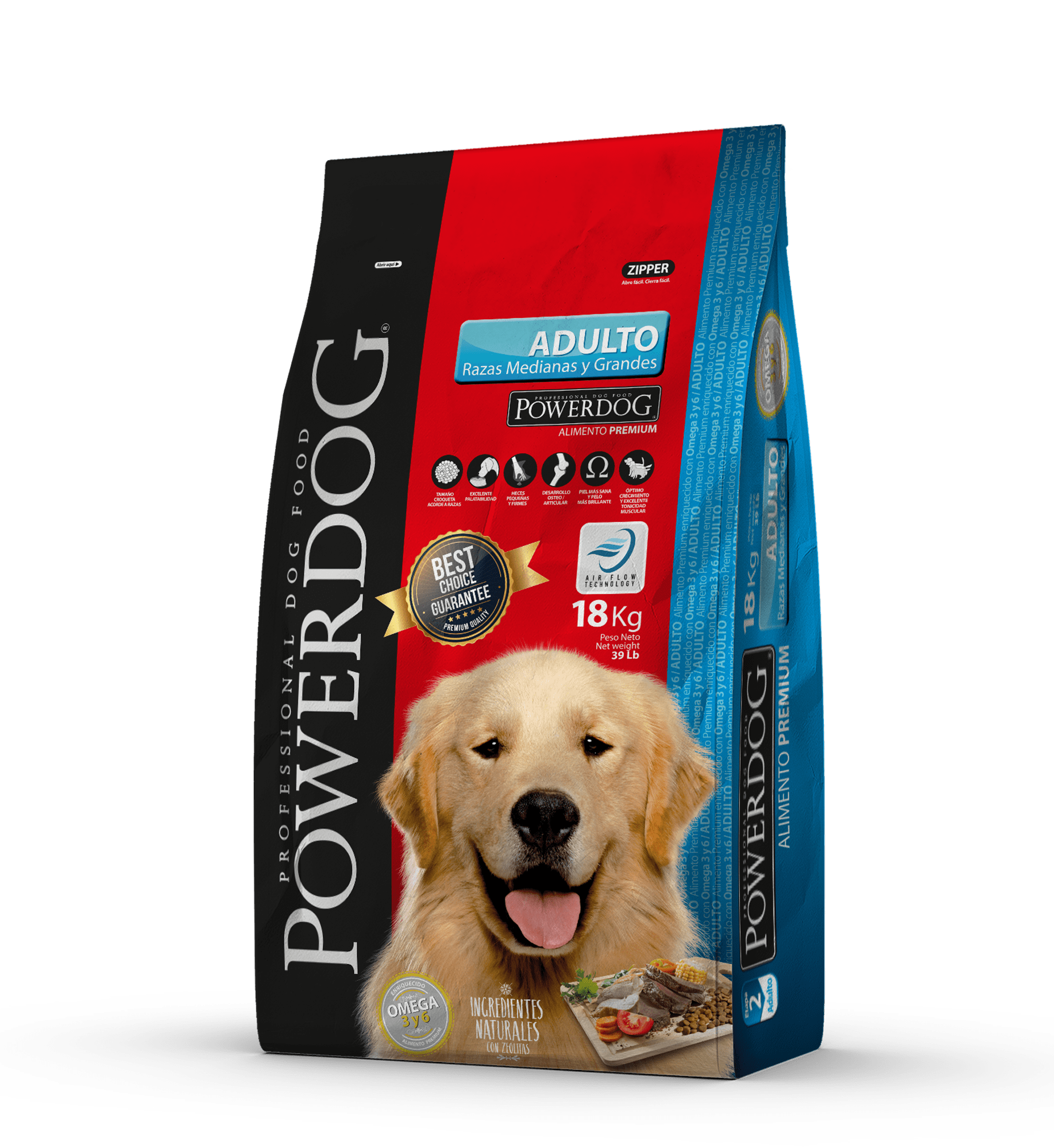 Shell Power Dog POWER DOG ADULTO 18 KG | Astro Pet