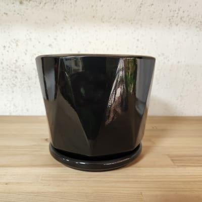 Maceta Cerámica Diseño Triangular