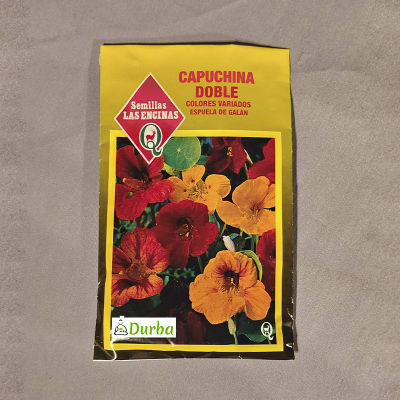 Capuchina Doble (espuela de galán) Colores variados