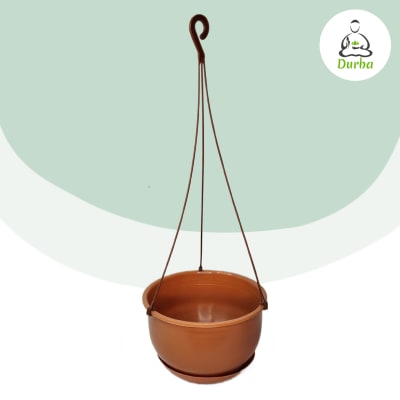Maceta Colgante con Plato