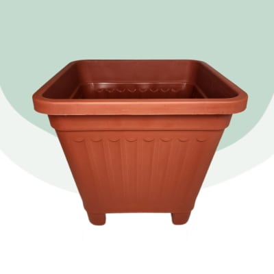 Maceta N°30 Cuadrada (colores varios)