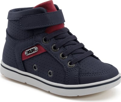 Zapatilla Flyer- 117 Caña Marino/Rojo1