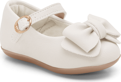 Ballerina Niña Anatómica Lazo Crema Princesa 125