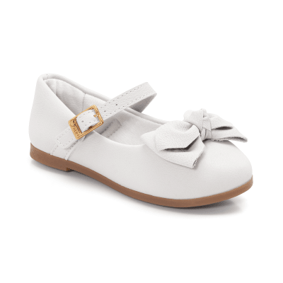 Ballerina Niña Blanca Mini Flats Klin1