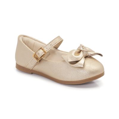 Ballerina Niña Dorada Mini Flats Klin